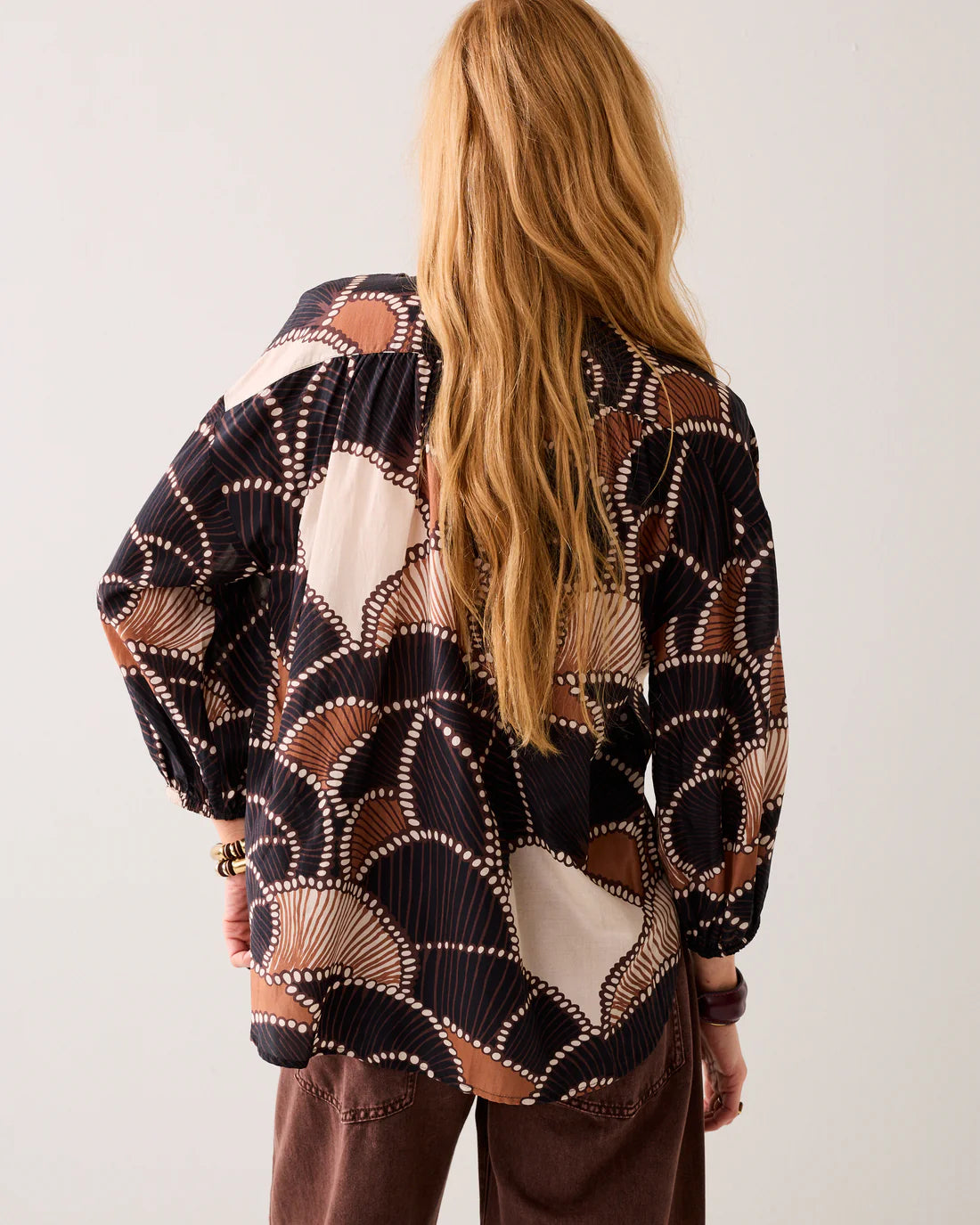 SUMMUM - All over Patterned Blouse