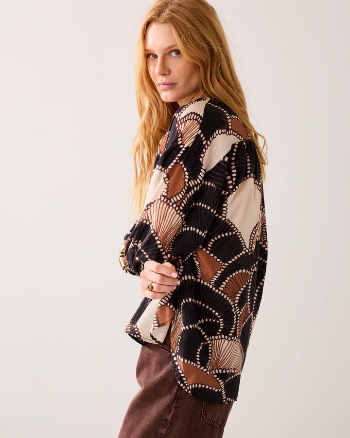 SUMMUM - All over Patterned Blouse