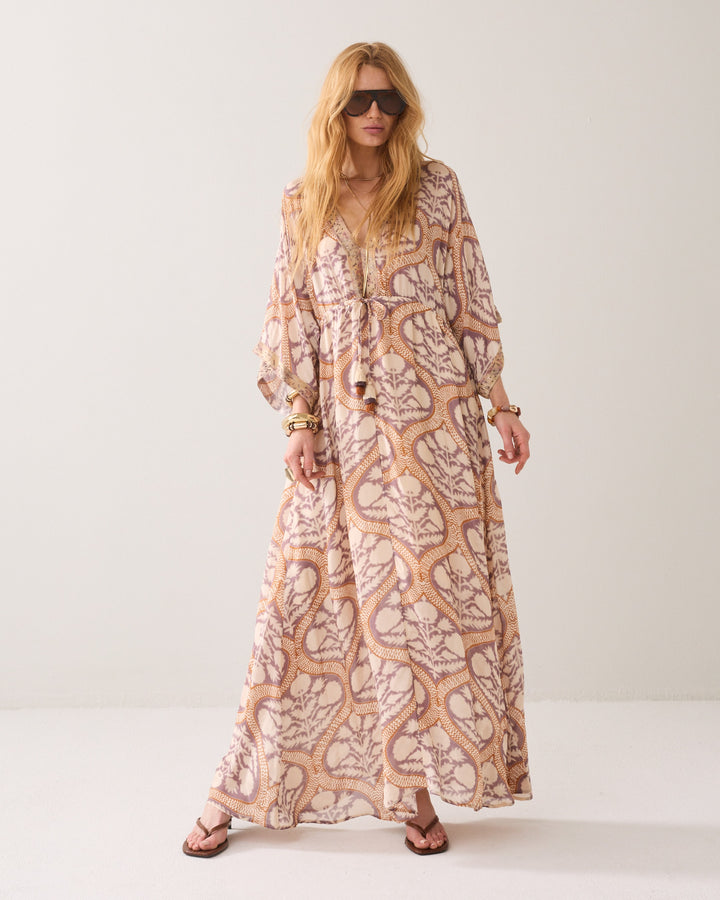SUMMUM - Art Deco Print Dress