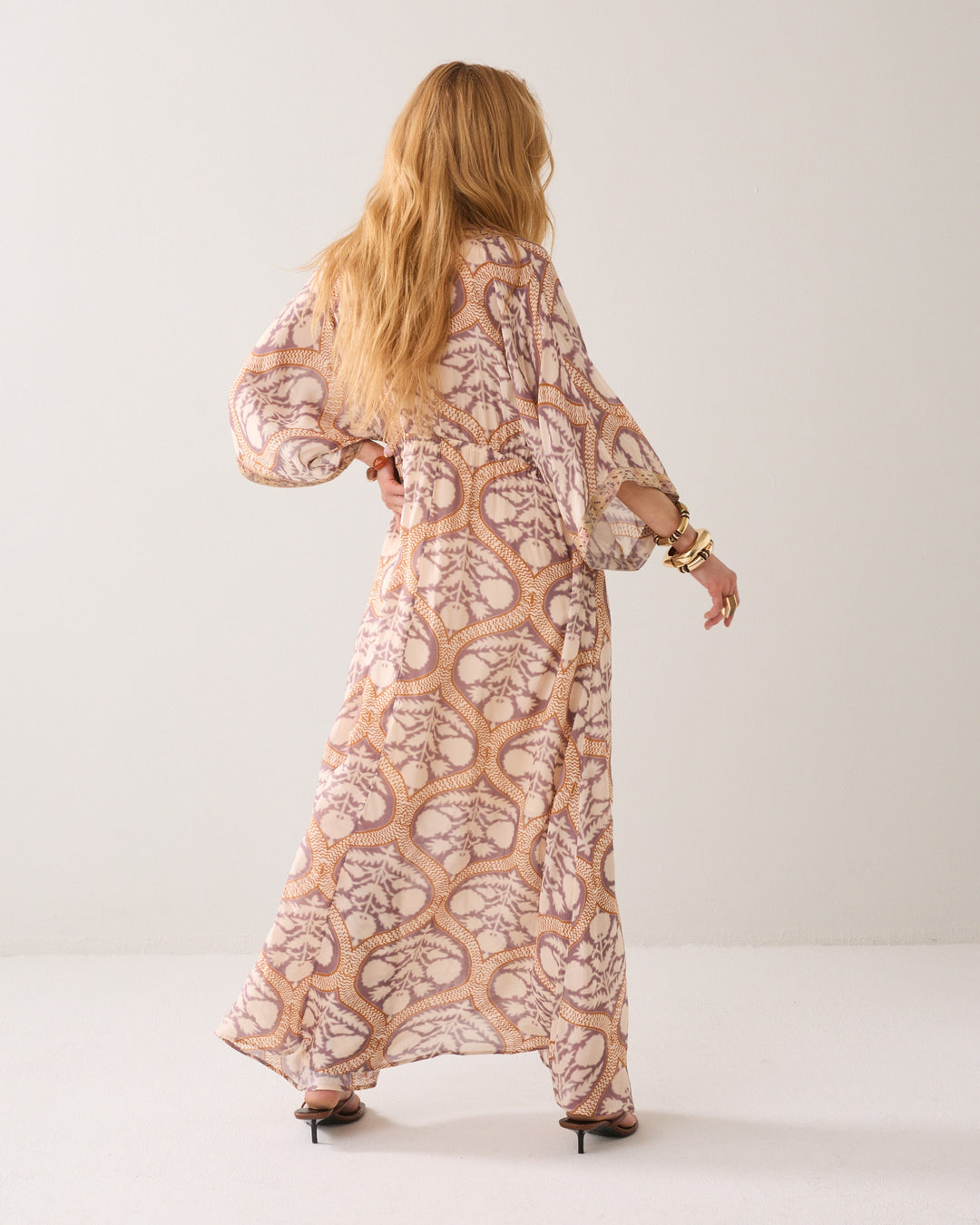 SUMMUM - Art Deco Print Dress