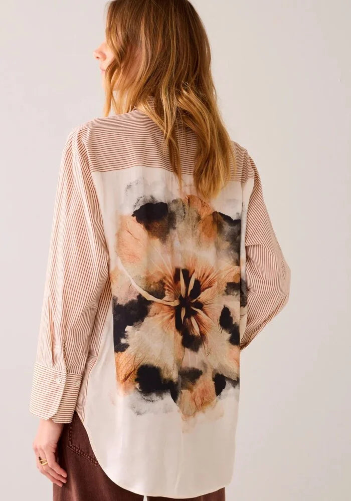 SUMMUM - Big Flower Print Blouse