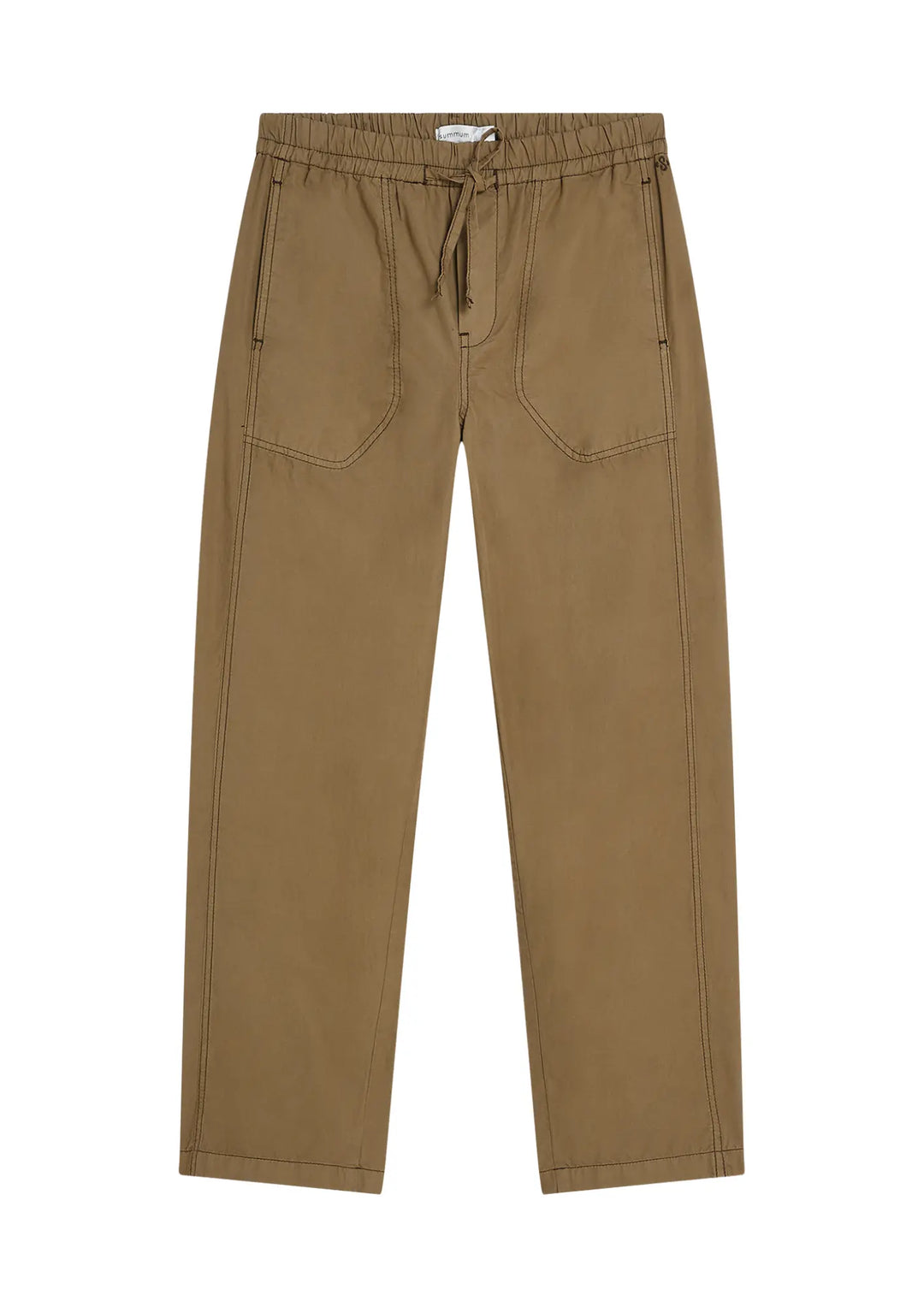 SUMMUM - Breezy Cotton Canvas Pants