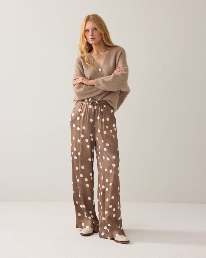 SUMMUM - Irregular Dot Pants