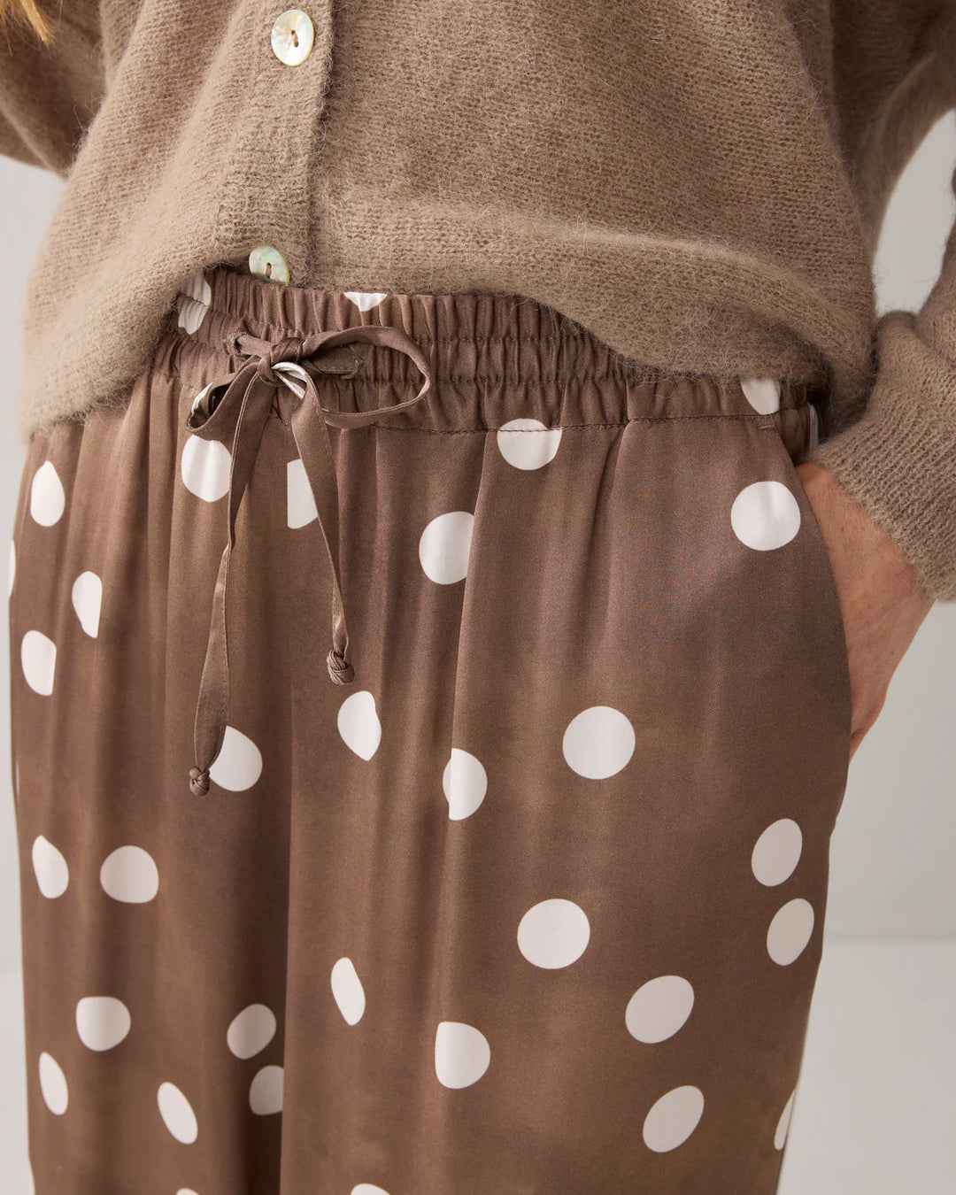 SUMMUM - Irregular Dot Pants