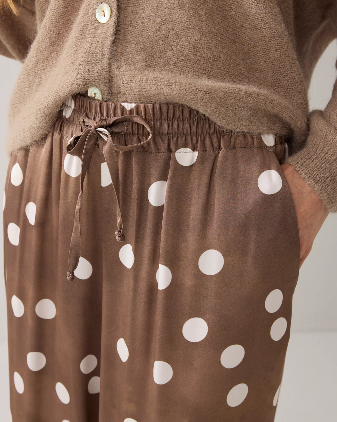 SUMMUM - Irregular Dot Pants