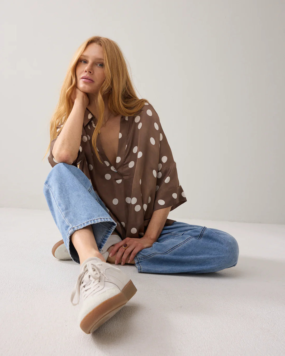 SUMMUM - Irregular Dots Top