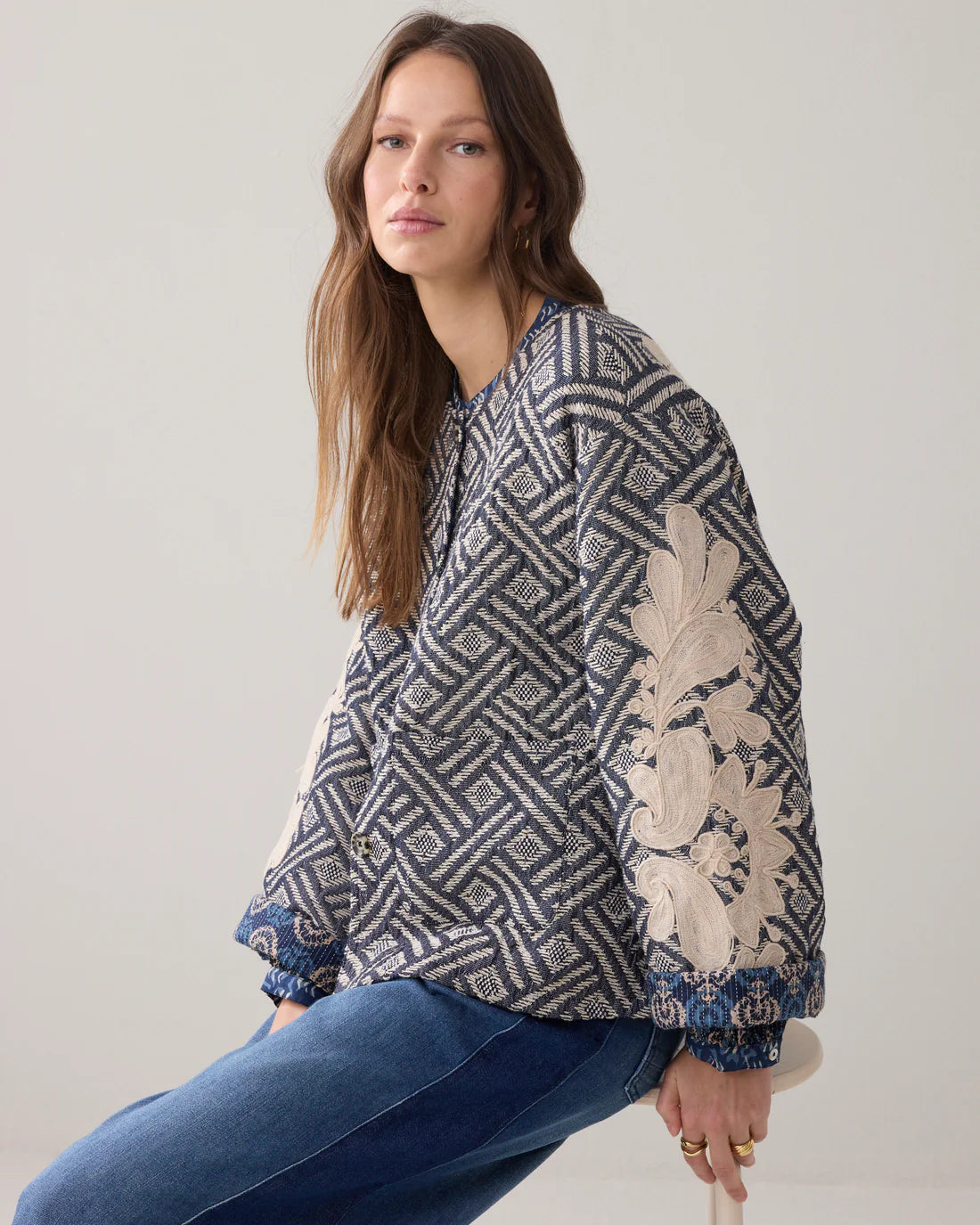 SUMMUM - Jaquard Jacket
