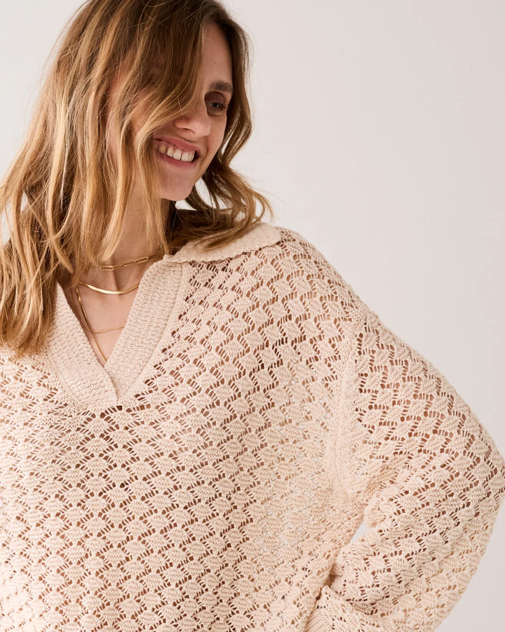SUMMUM - Knitted Polo Jumper