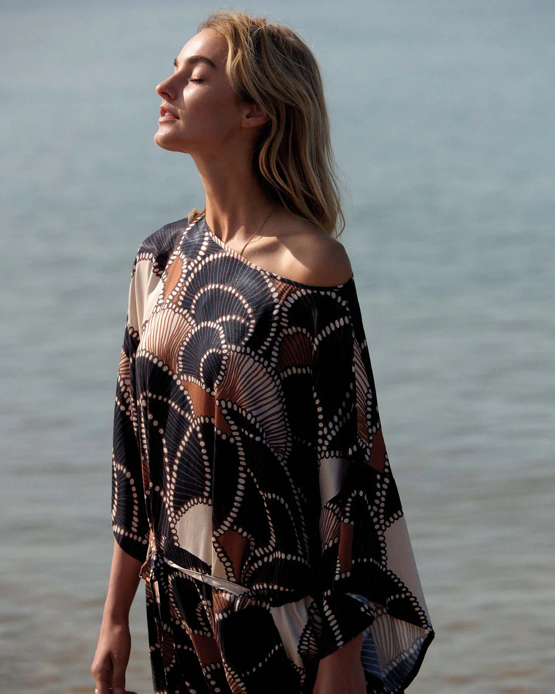 SUMMUM - Midi All over Patterned Dress