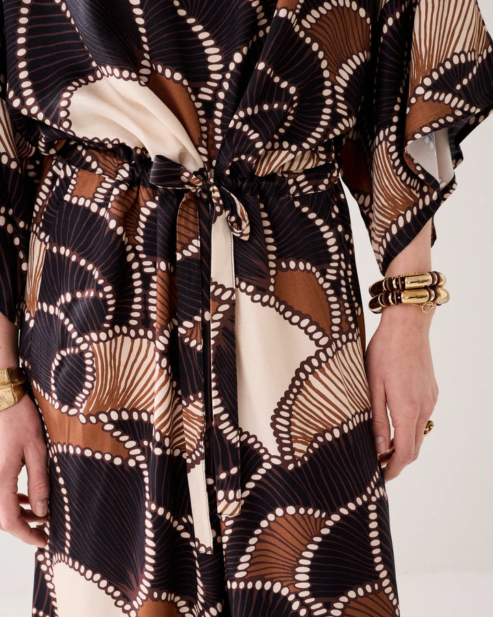 SUMMUM - Midi All over Patterned Dress