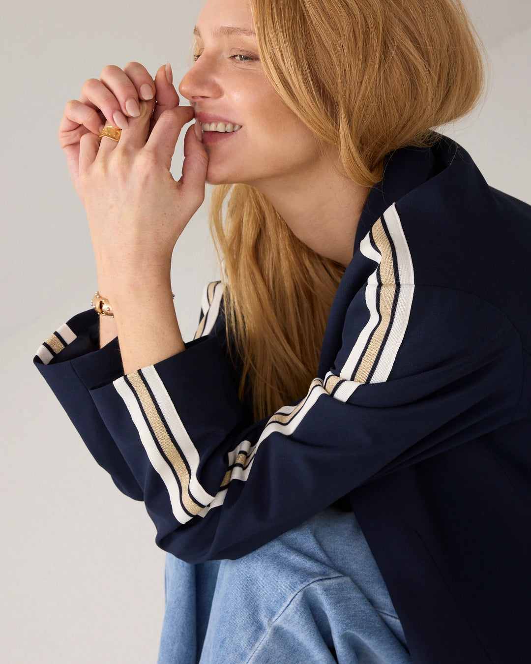 SUMMUM - Tape Stripe Blazer
