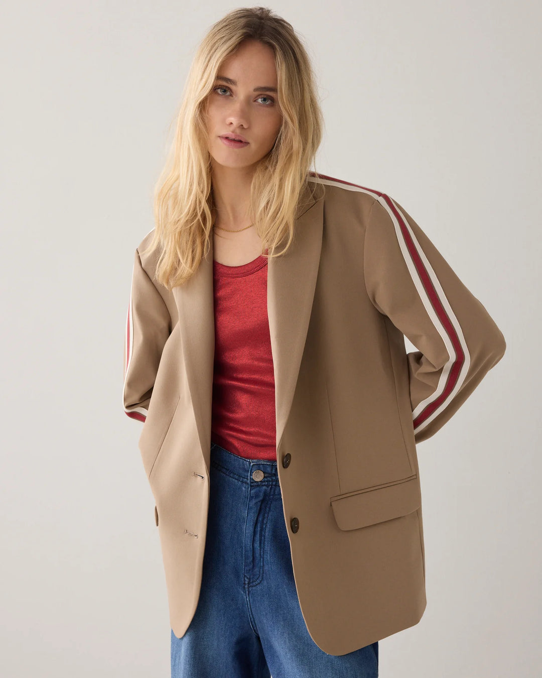 SUMMUM - Tape Stripe Blazer
