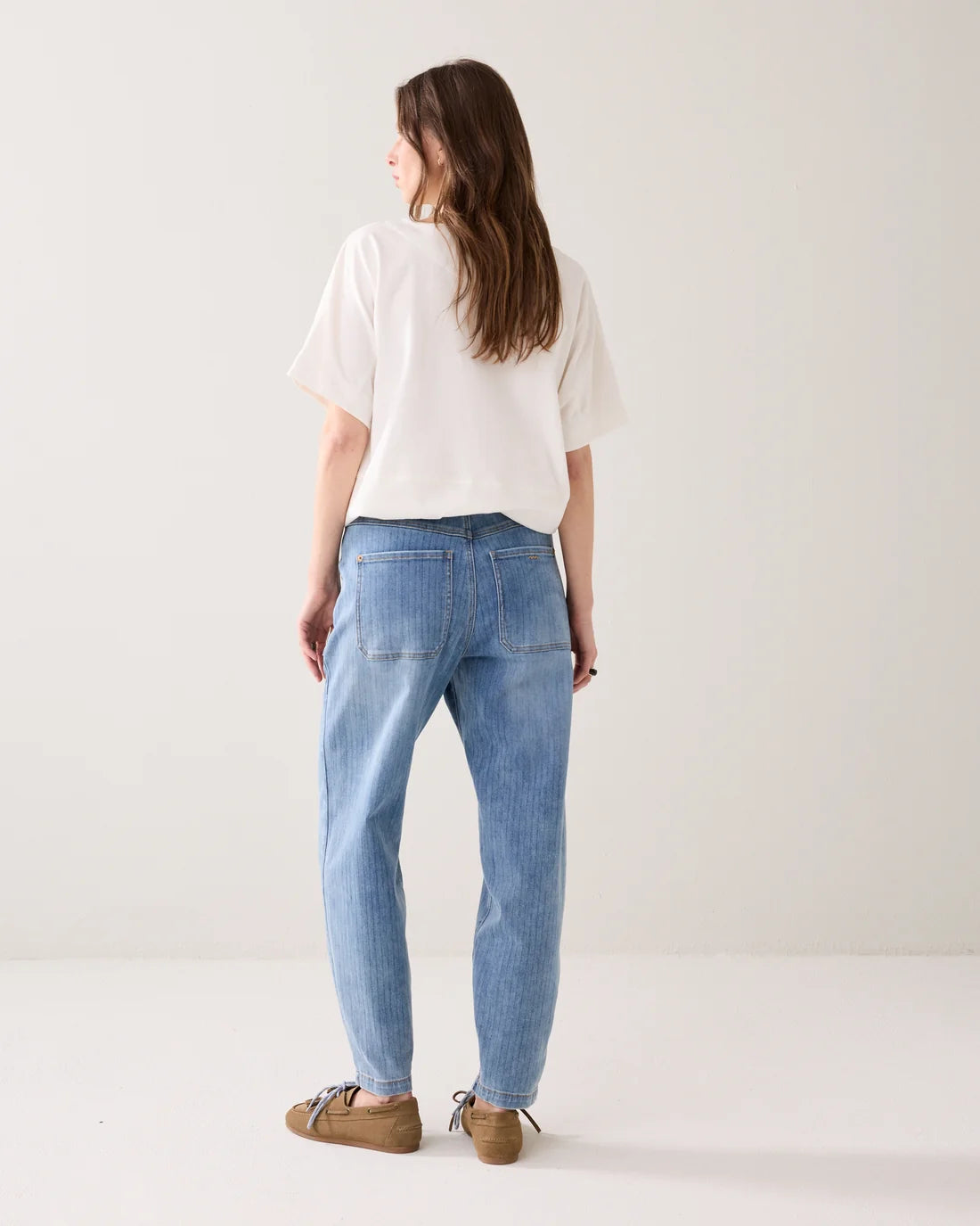 SUMMUM - Tapered Mid-rise Jeans