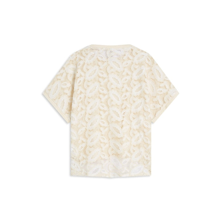 SUMMUM - Top with Crochet Back