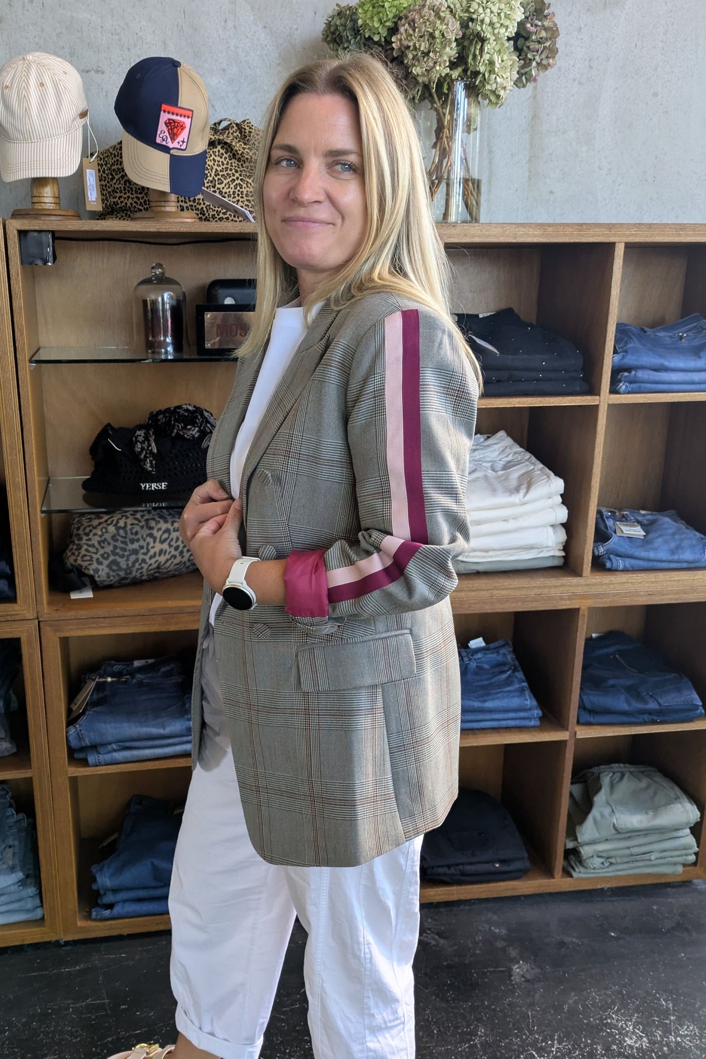 Sophie Moran - Checked Blazer