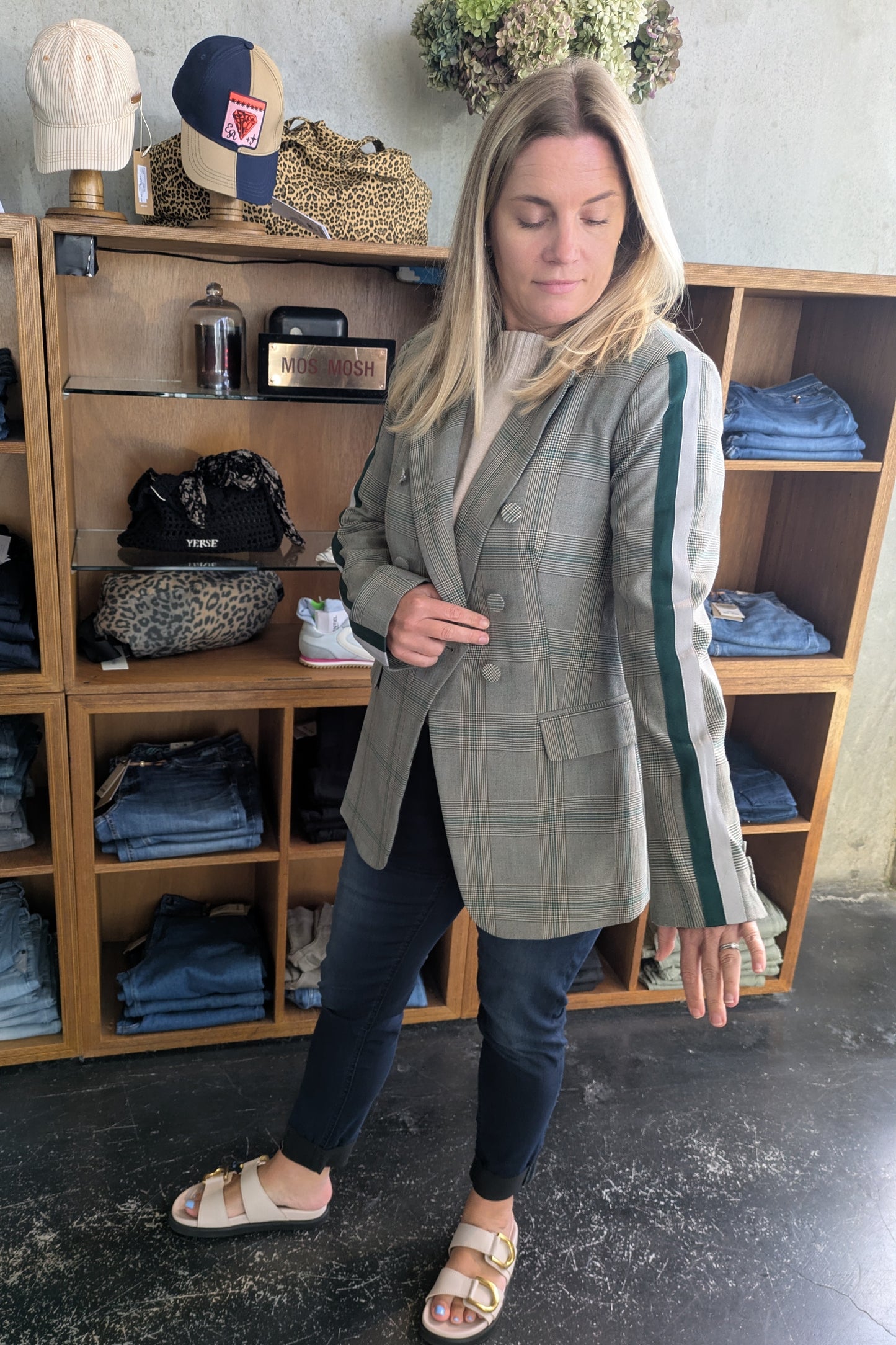 Sophie Moran - Checked Blazer