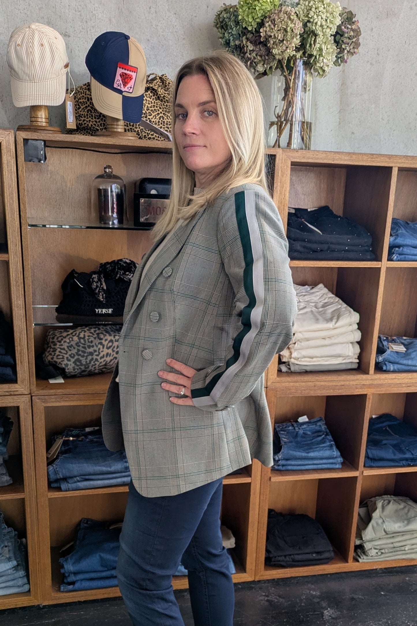 Sophie Moran - Checked Blazer