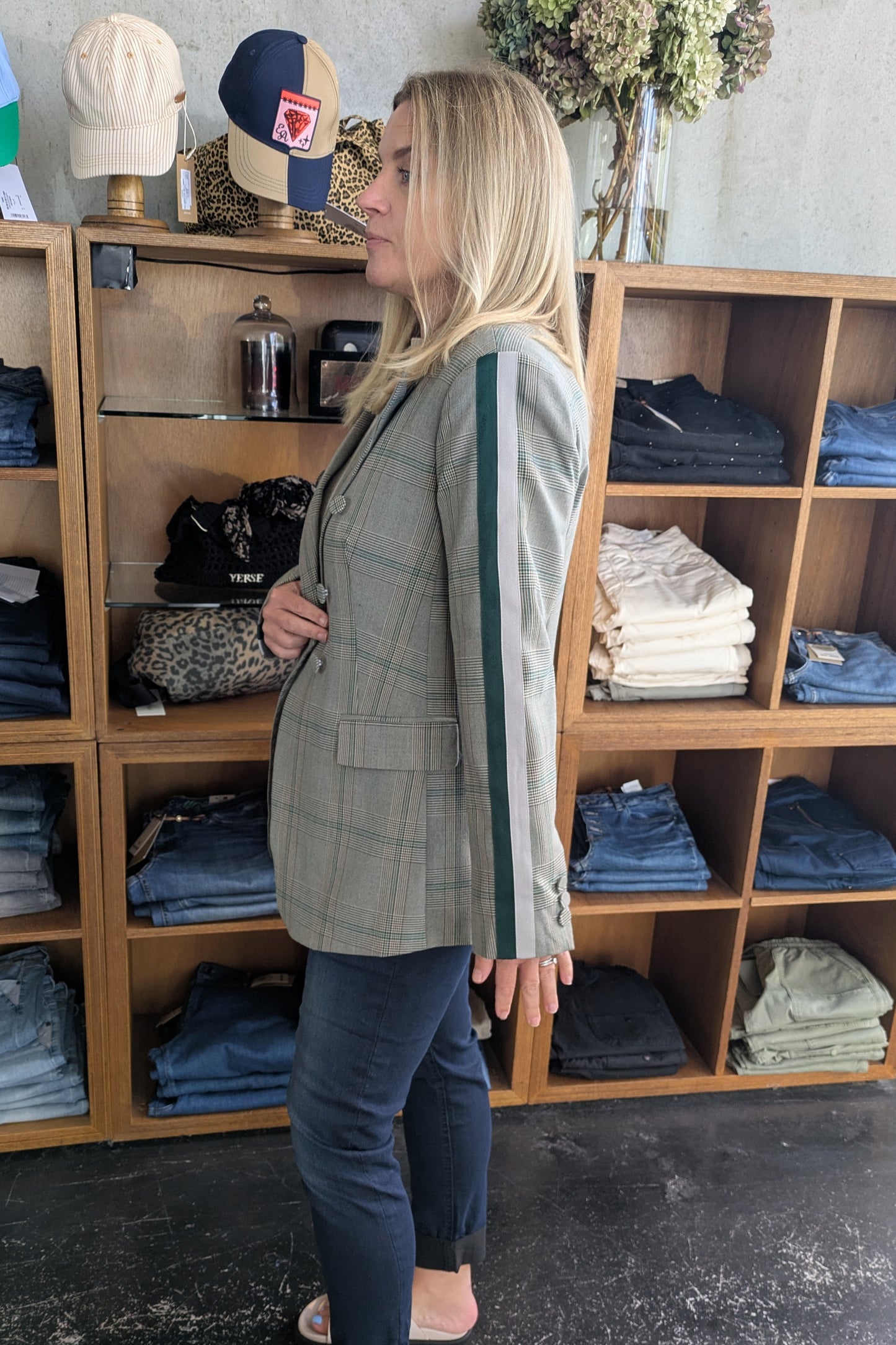 Sophie Moran - Checked Blazer