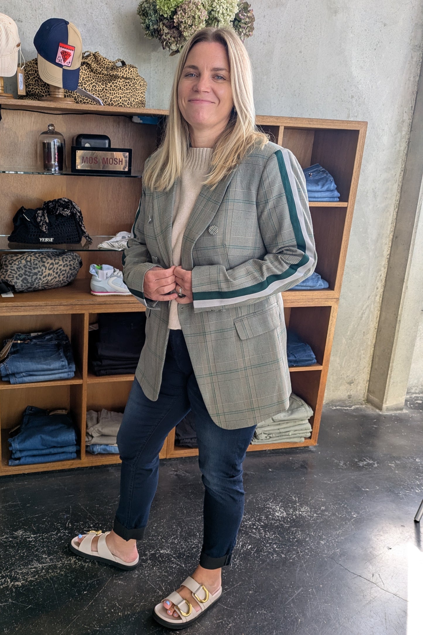 Sophie Moran - Checked Blazer