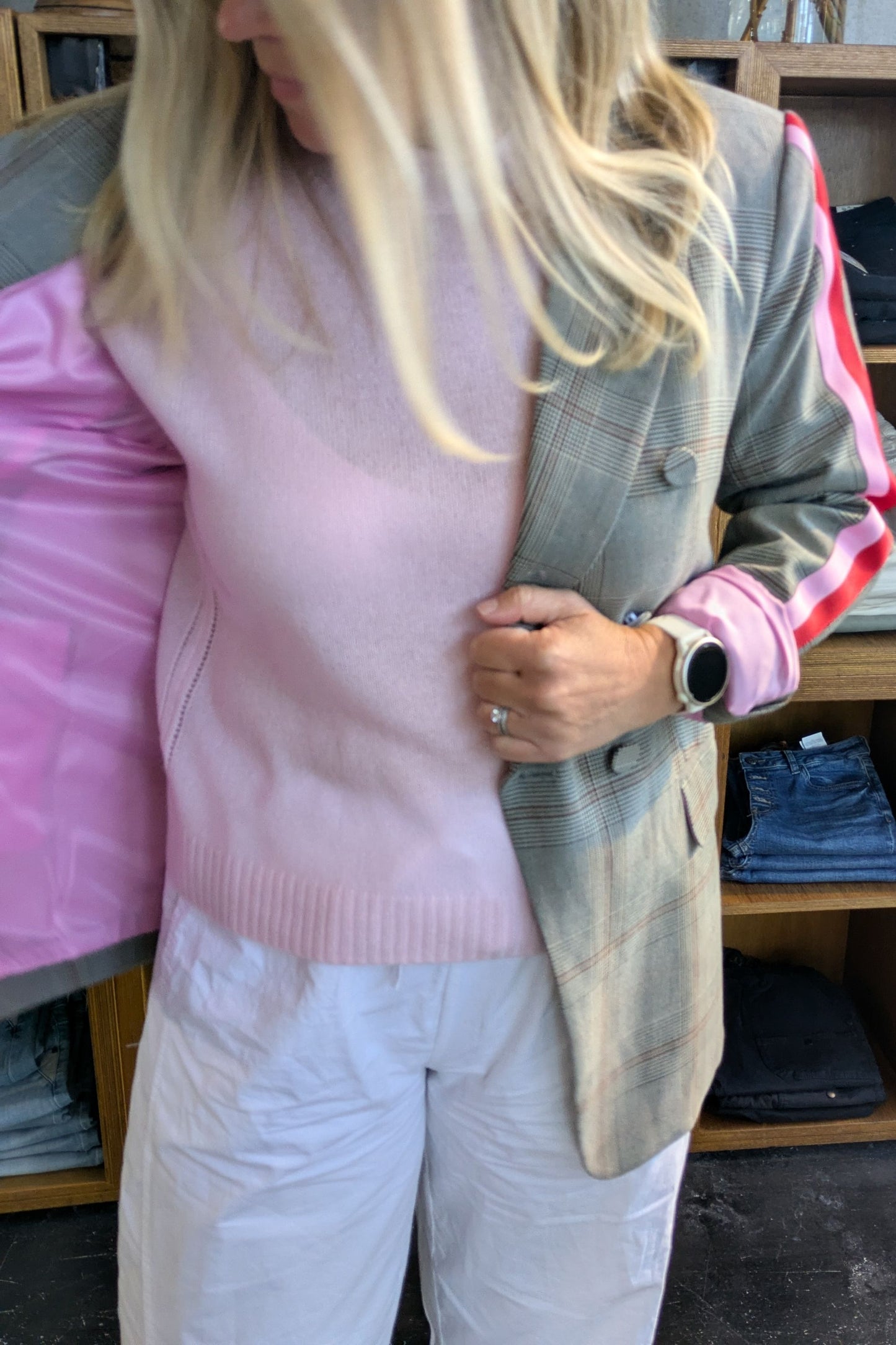 Sophie Moran - Checked Blazer