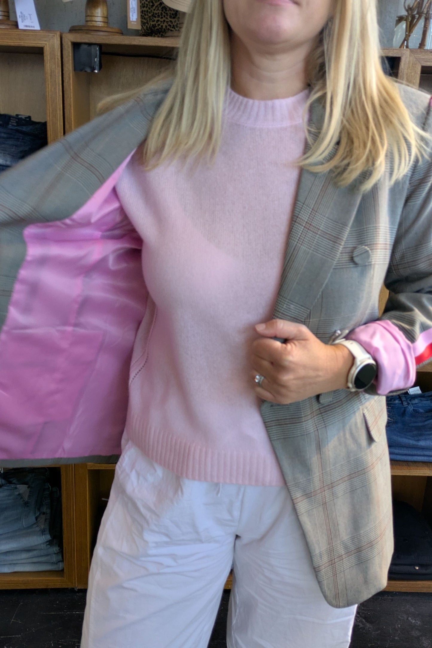 Sophie Moran - Checked Blazer