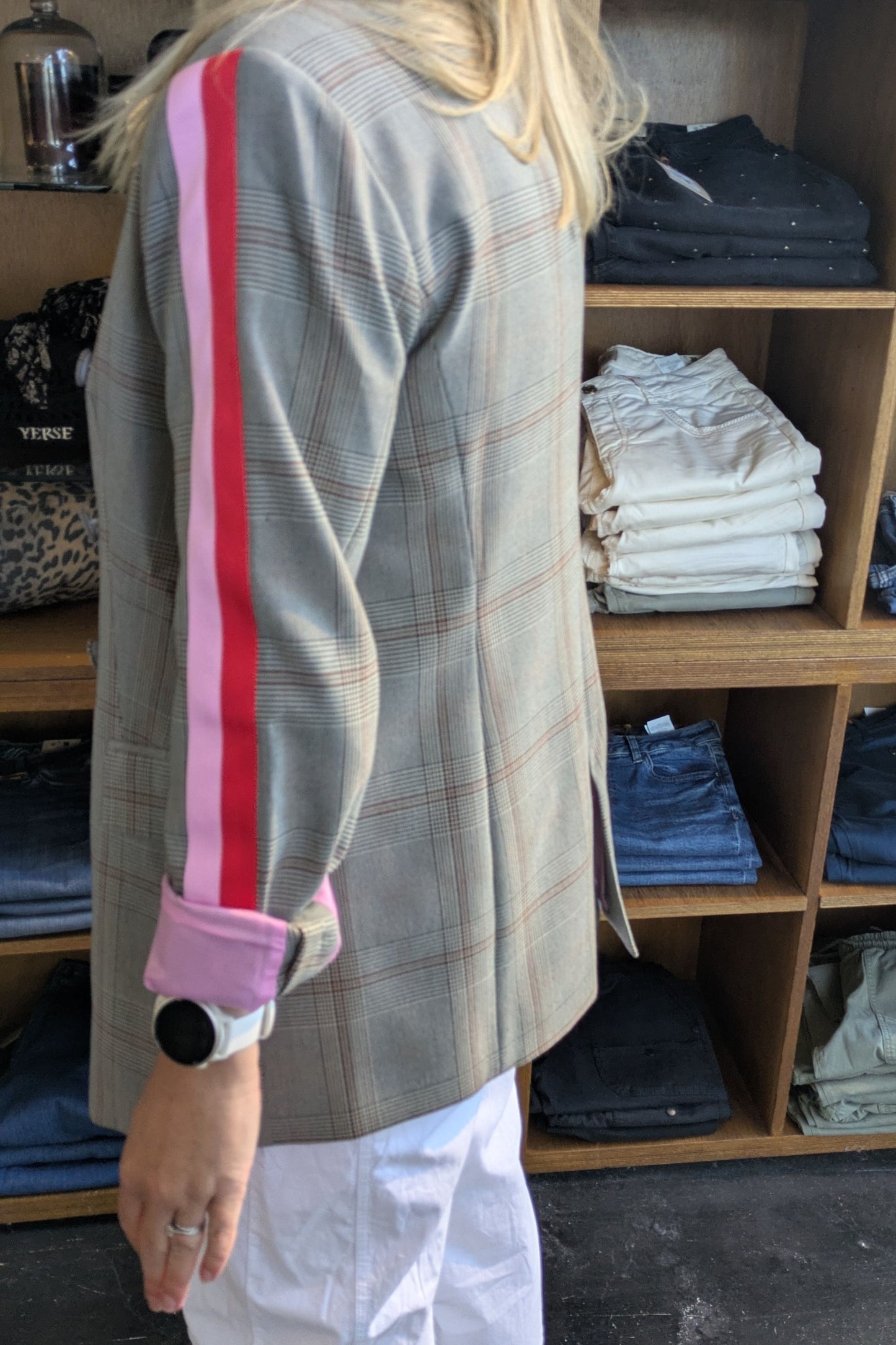 Sophie Moran - Checked Blazer