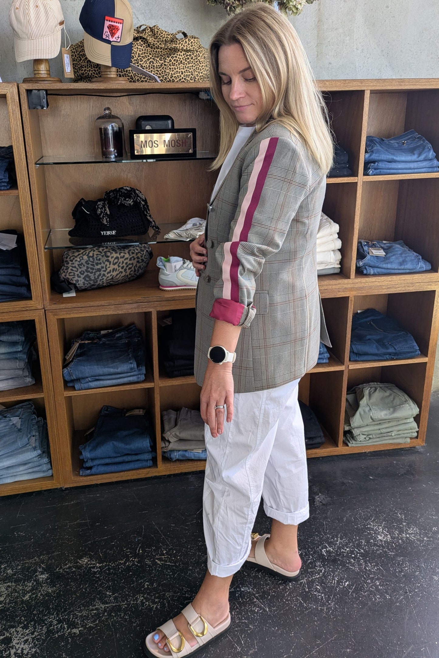 Sophie Moran - Checked Blazer