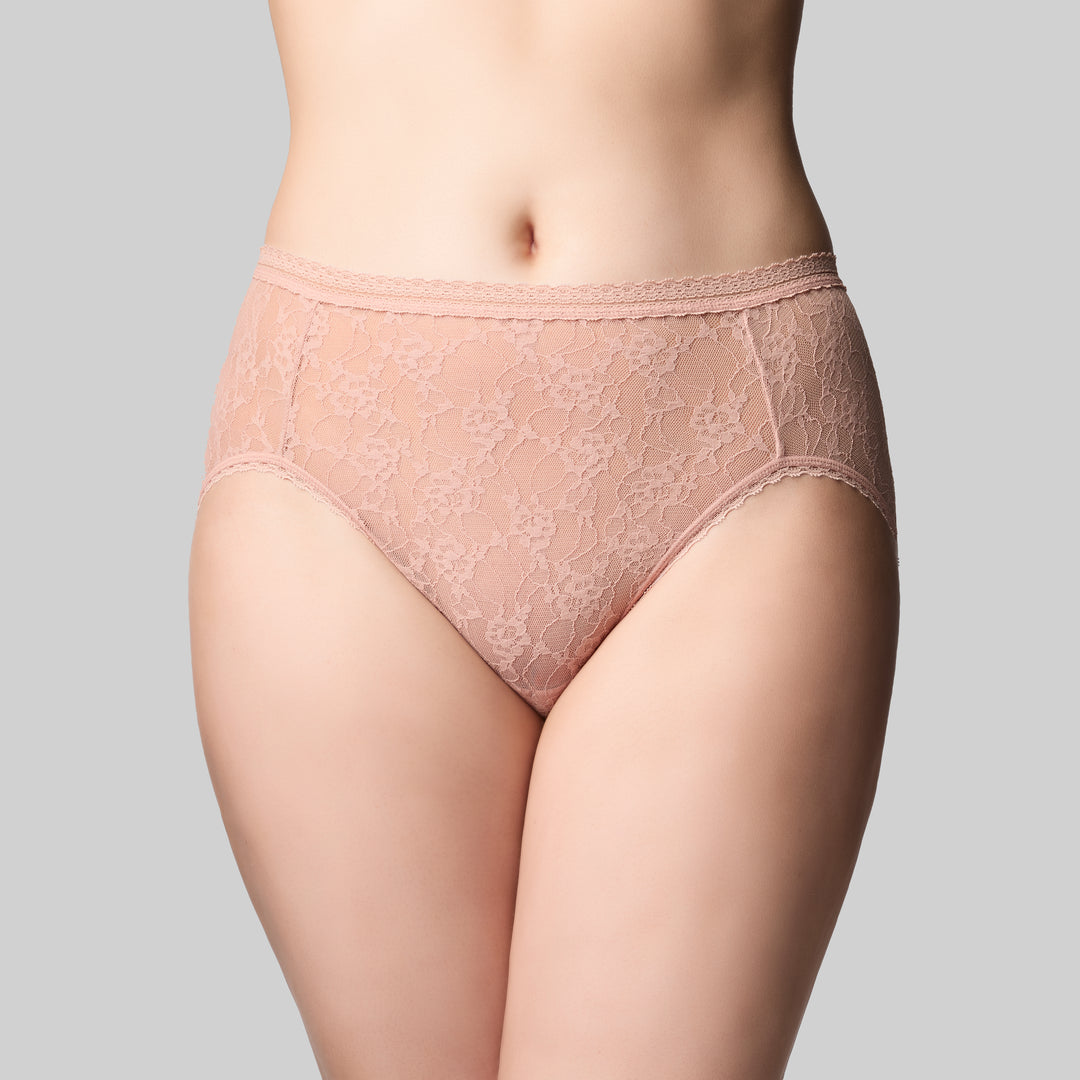 The Knicker - Lacies Hi Cut Brief