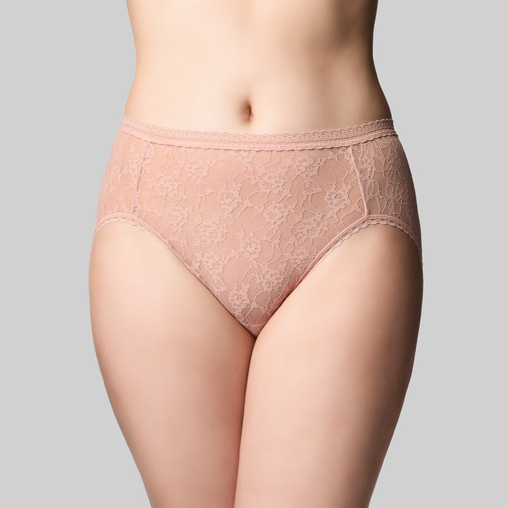 The Knicker - Lacies Hi Cut Brief