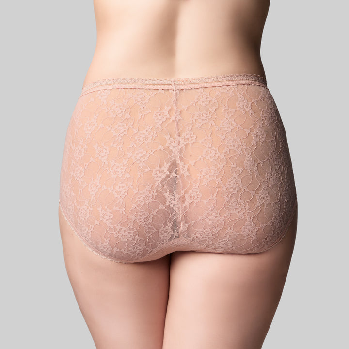 The Knicker - Lacies Hi Cut Brief