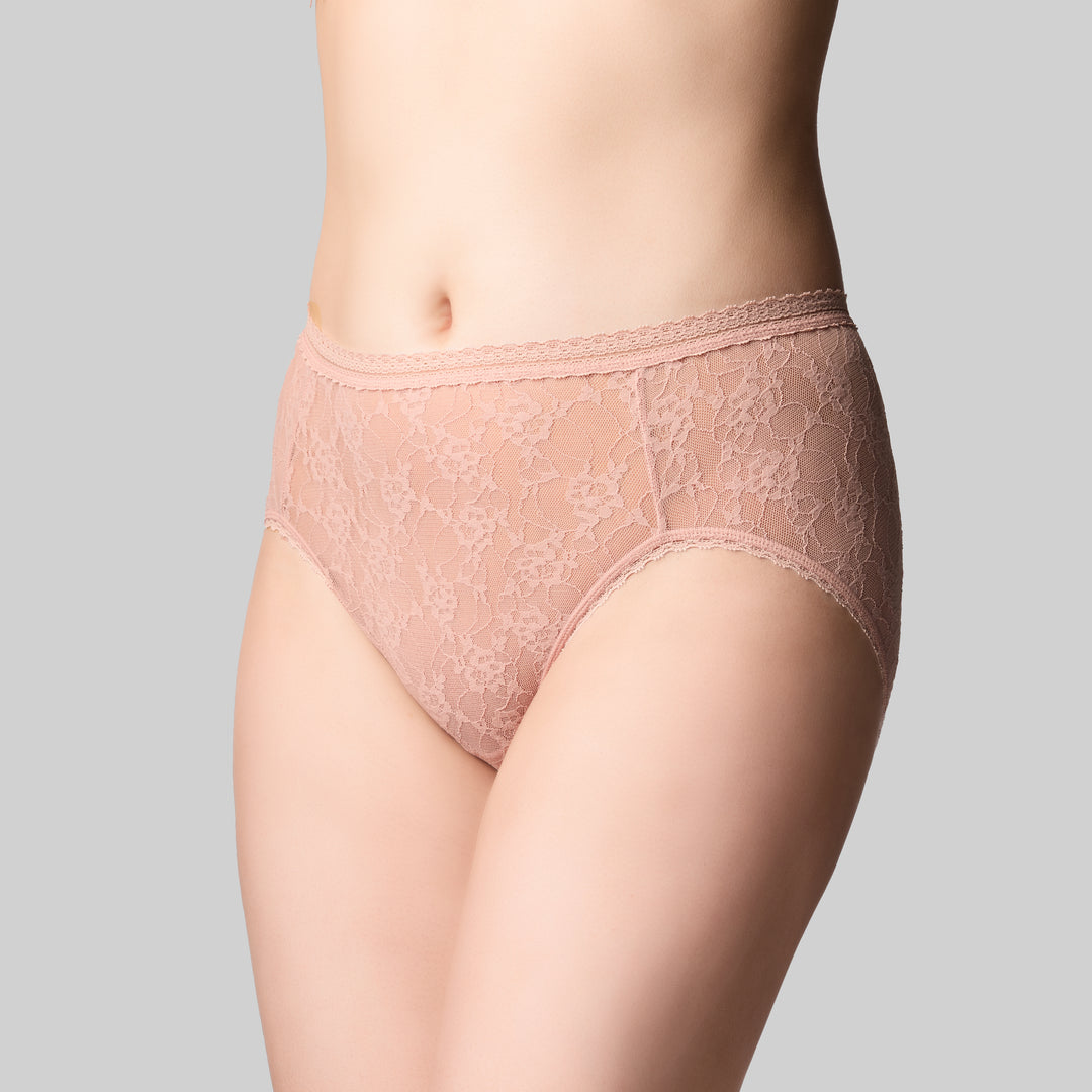 The Knicker - Lacies Hi Cut Brief