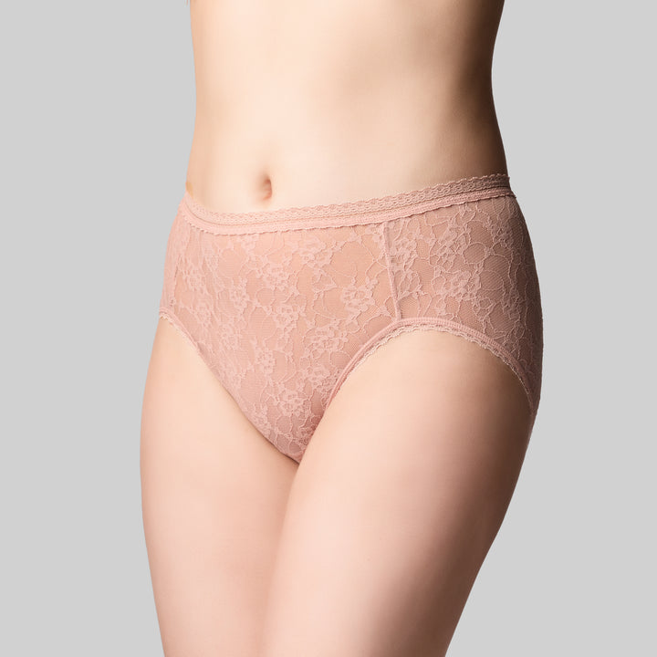 The Knicker - Lacies Hi Cut Brief