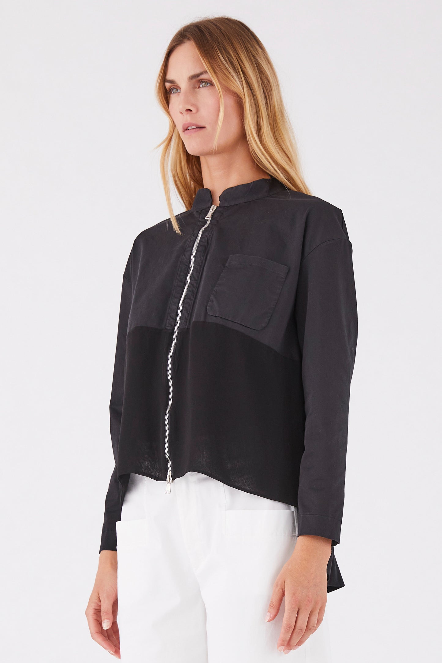 Transit - Paneled Shirt Jacket