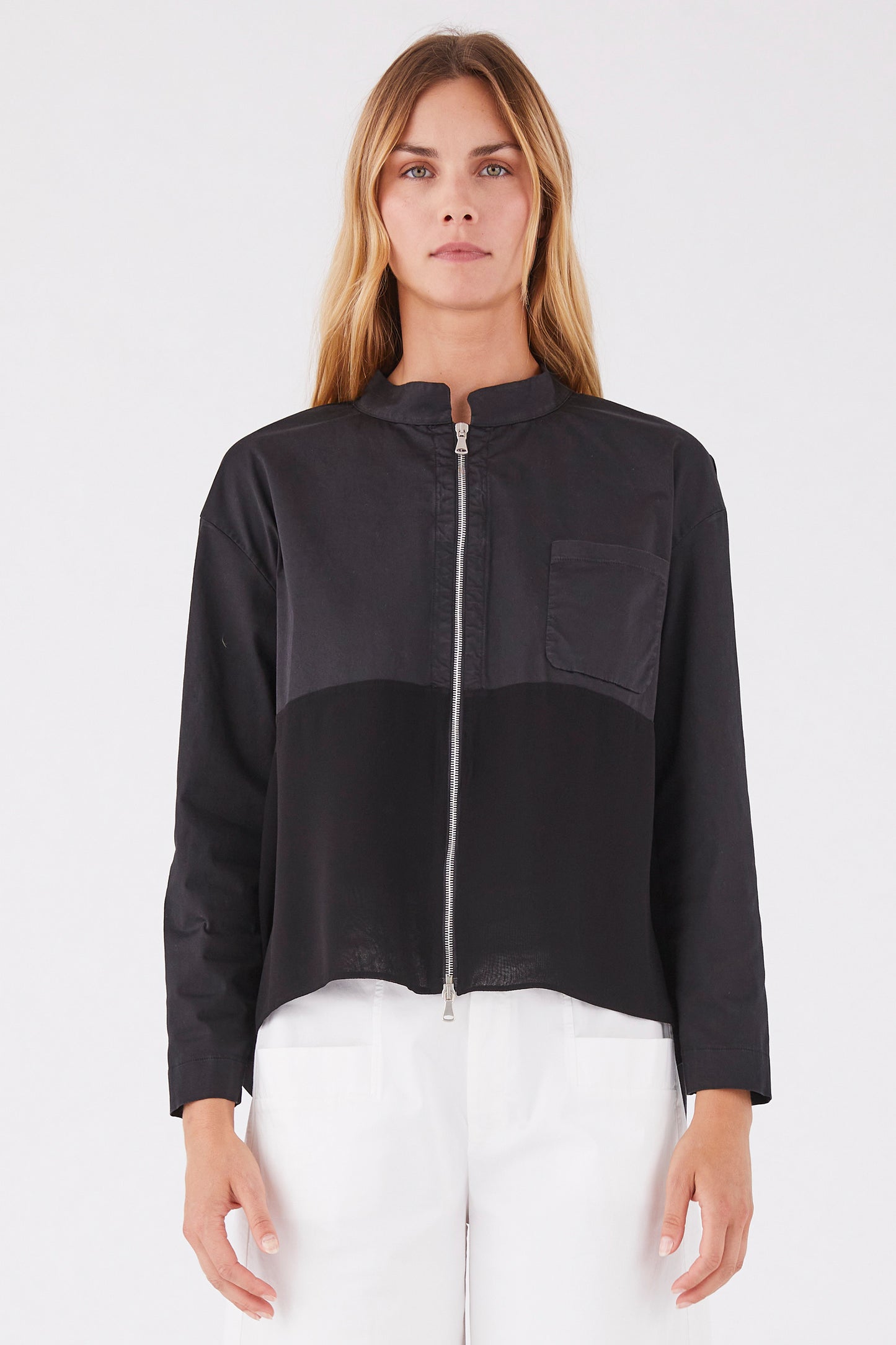 Transit - Paneled Shirt Jacket