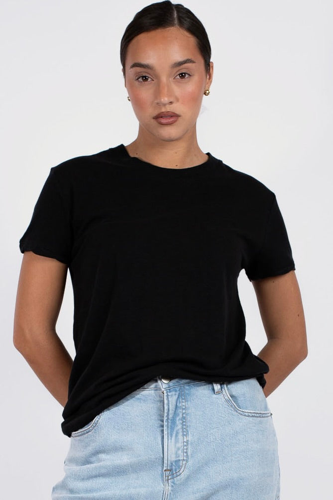 Vaenn - Slub Crew Neck T-Shirt