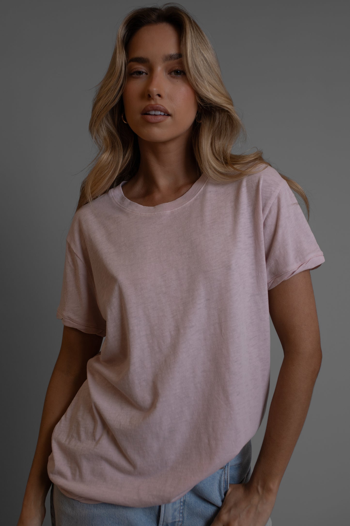 Vaenn - Slub Crew Neck T-Shirt