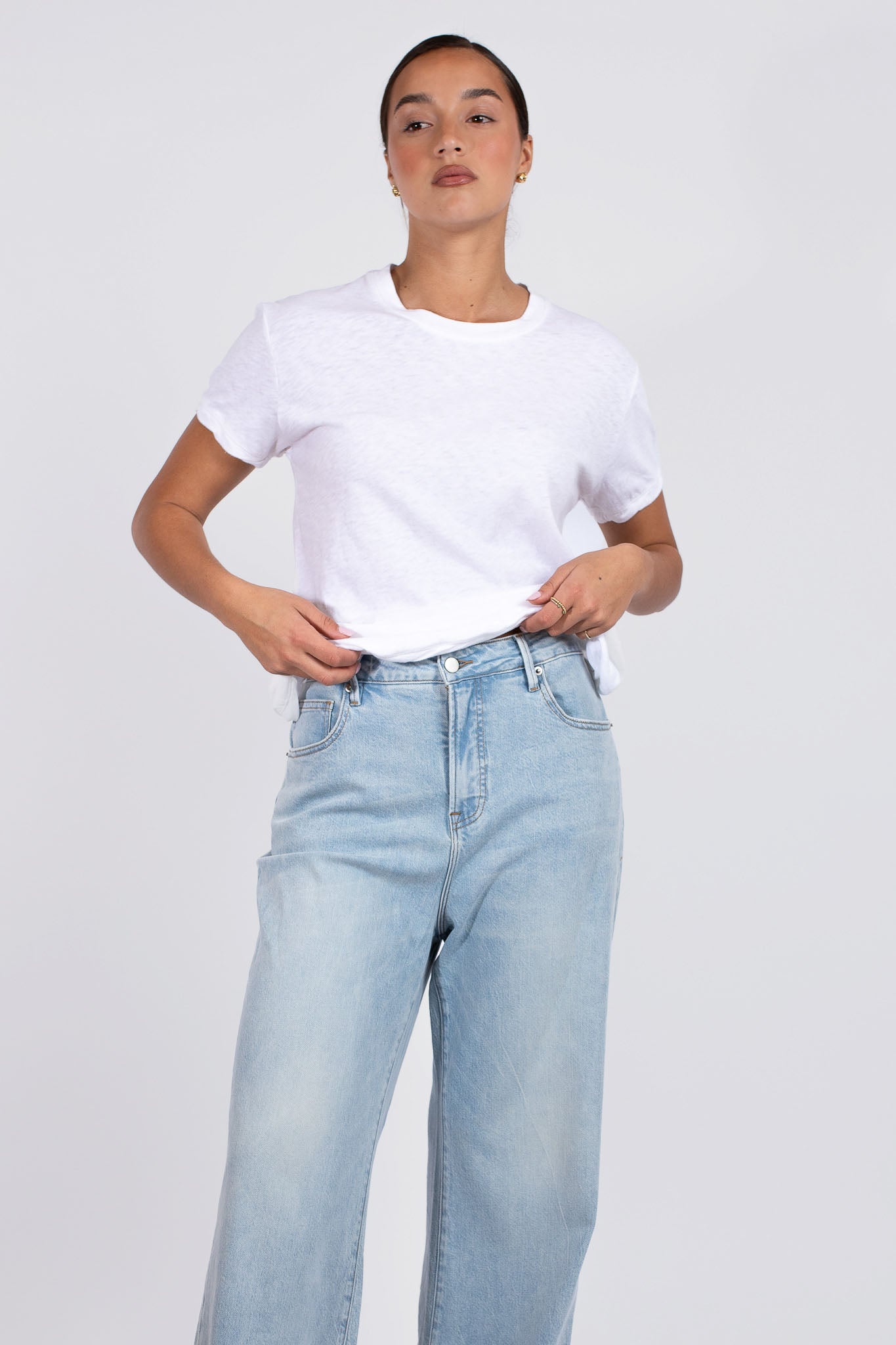 Vaenn - Slub Crew Neck T-Shirt