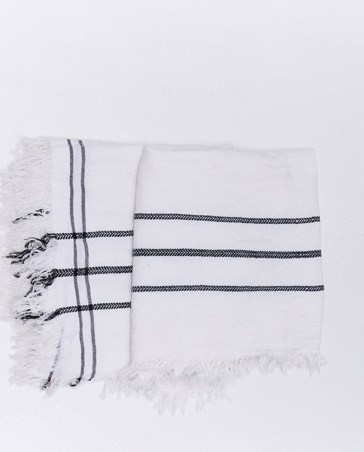 Yerse - 100% Cotton Fringed Scarf