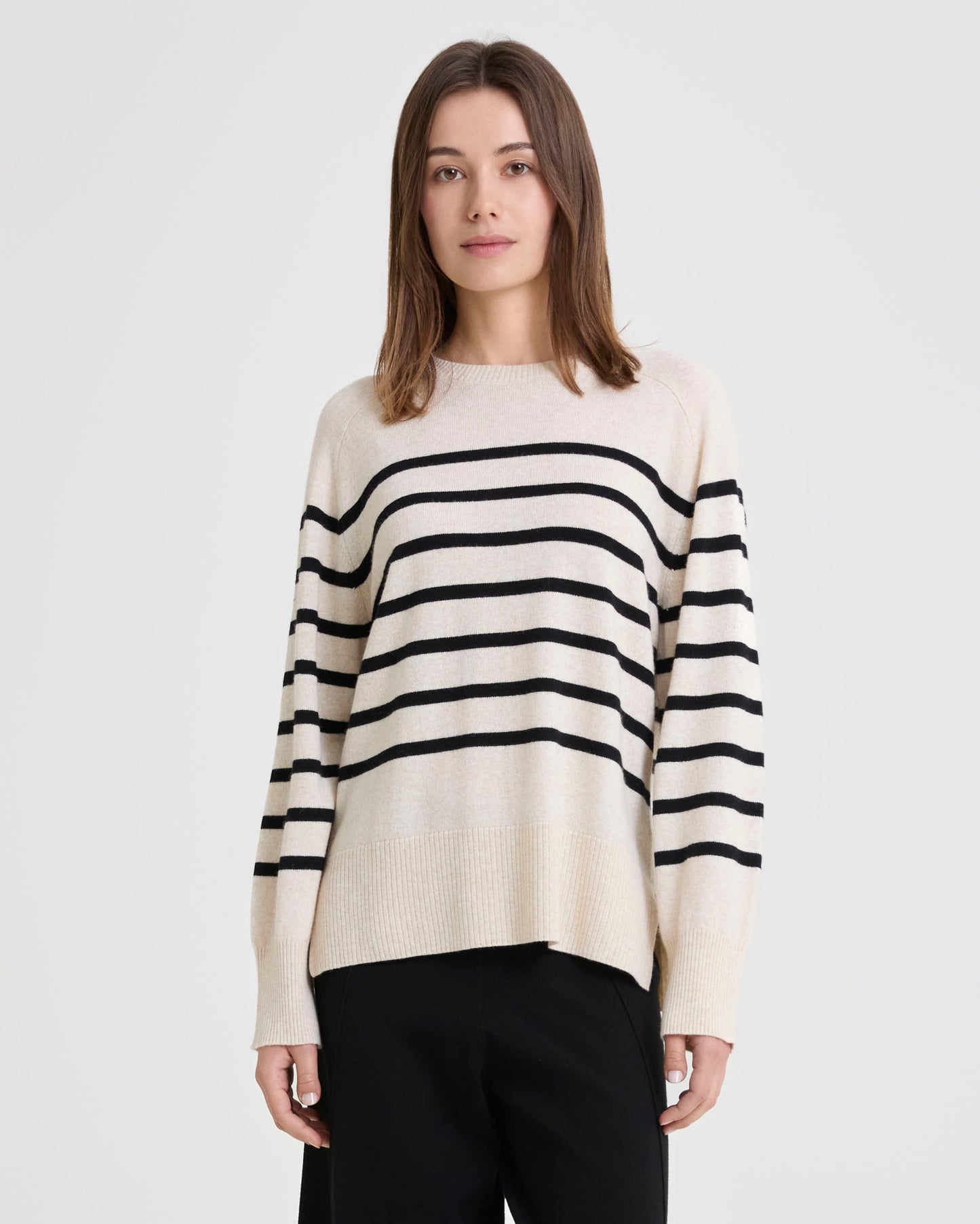 Yerse - Cashmere Blend Striped Jumper