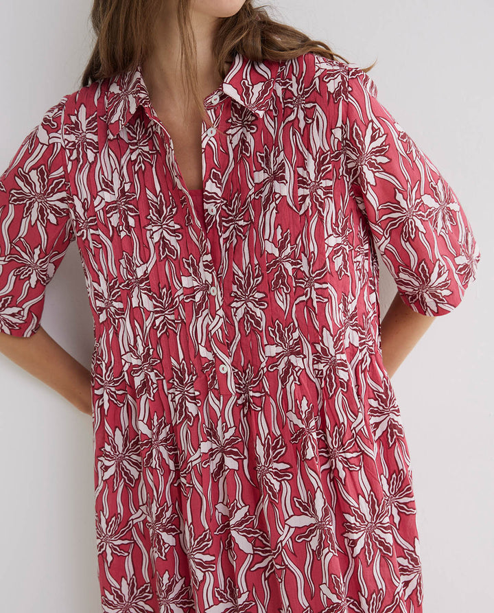 Yerse - Cotton Shirt Dress