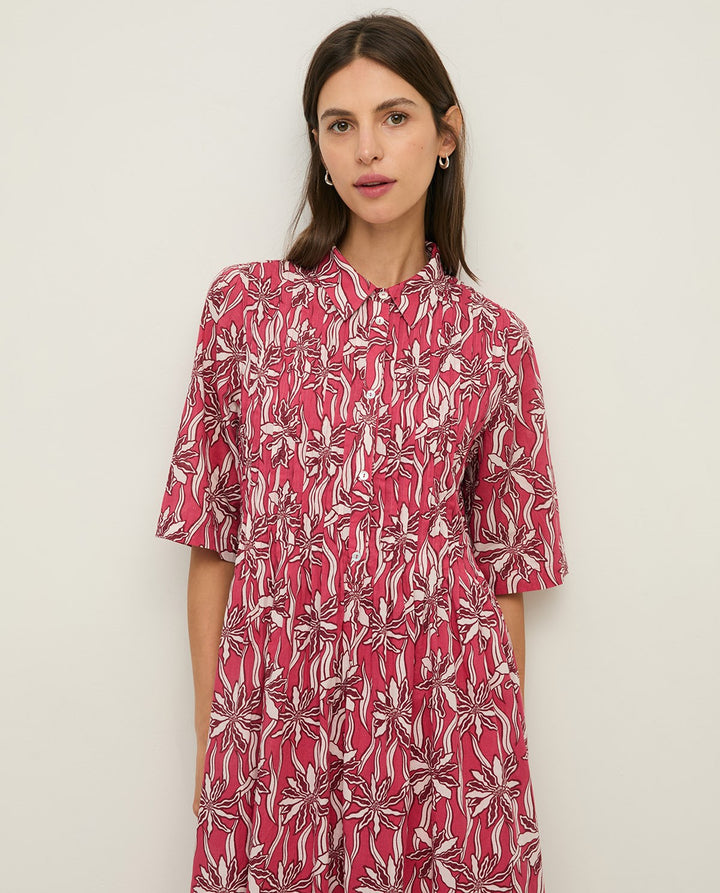 Yerse - Cotton Shirt Dress
