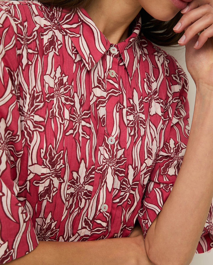 Yerse - Cotton Shirt Dress