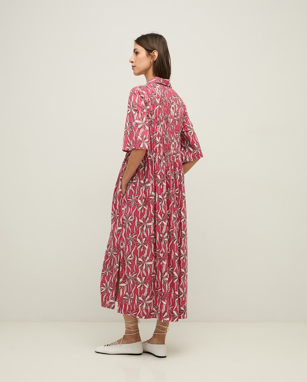 Yerse - Cotton Shirt Dress