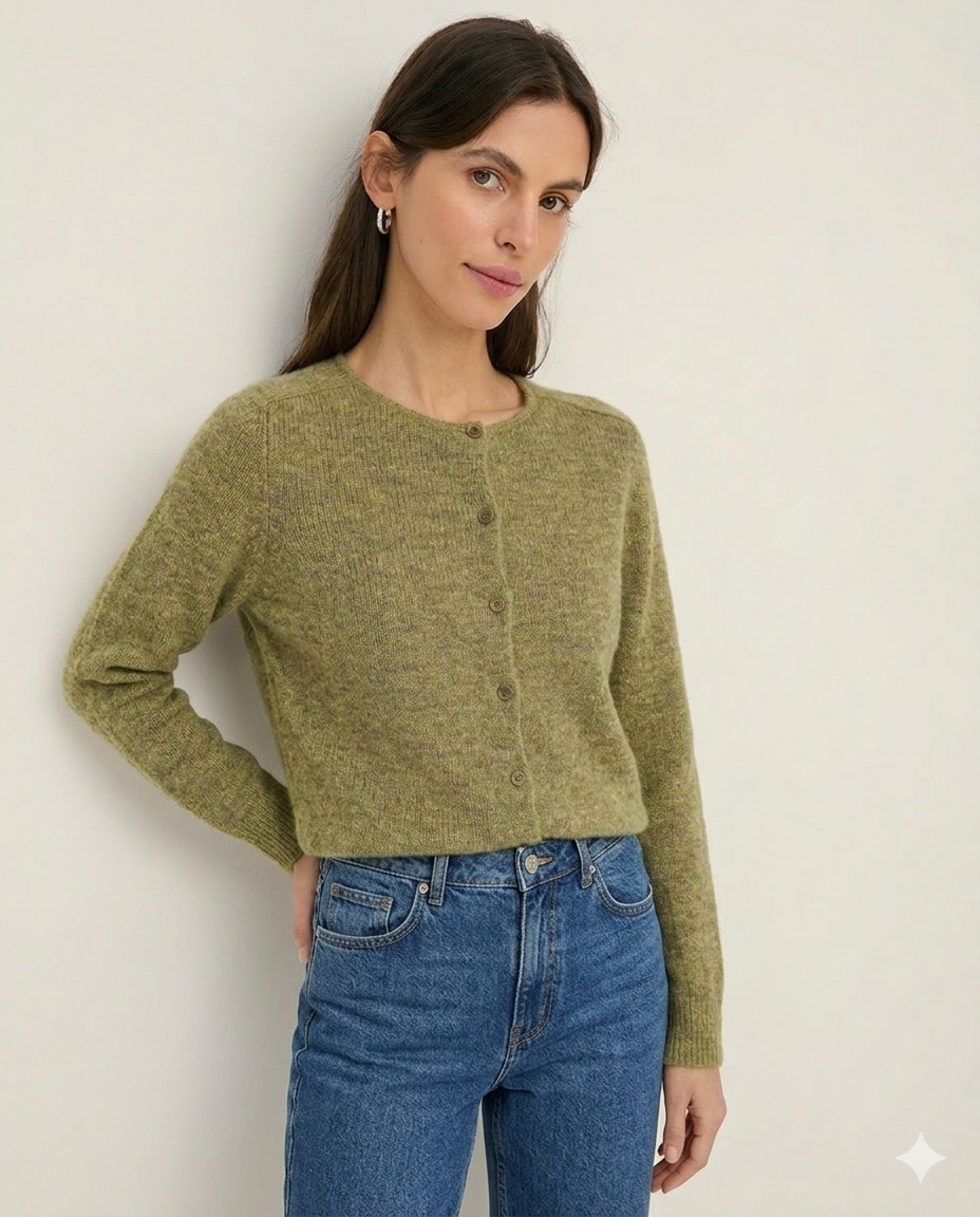 Yerse - Fisherman's Rib Cardigan