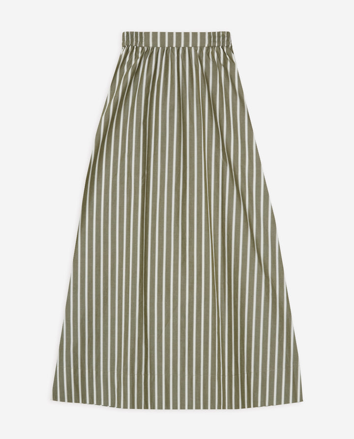 Yerse - Midi Poplin Skirt