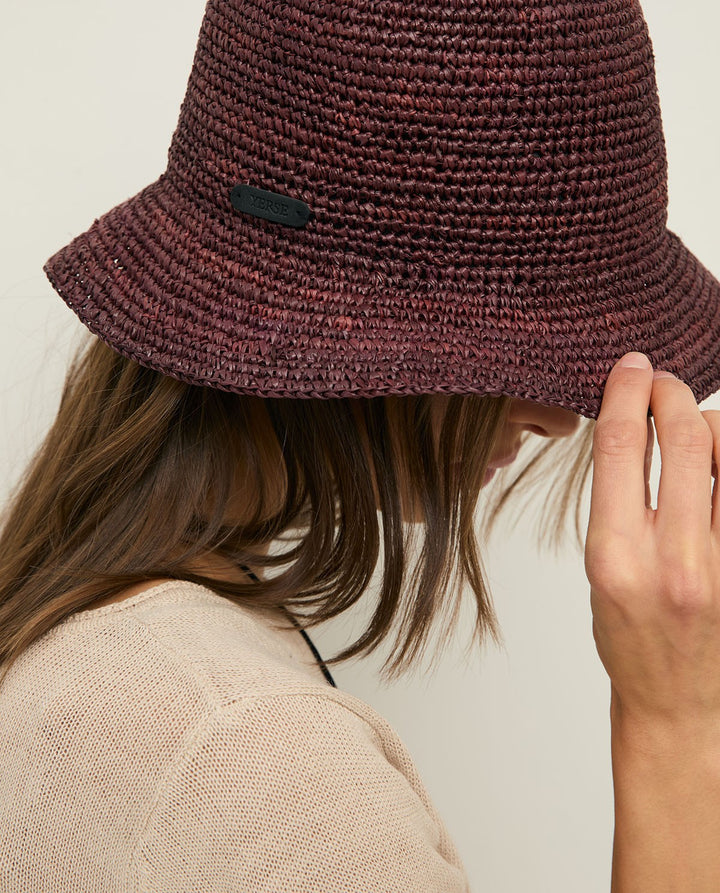 Yerse - Raffia Bucket Hat
