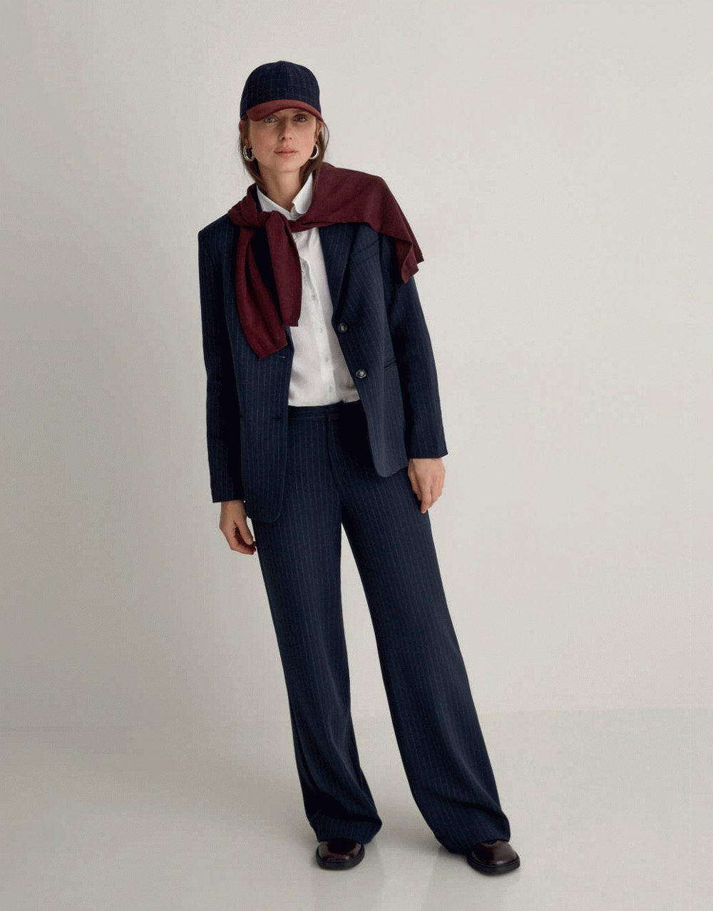 Yerse - Striped Blazer