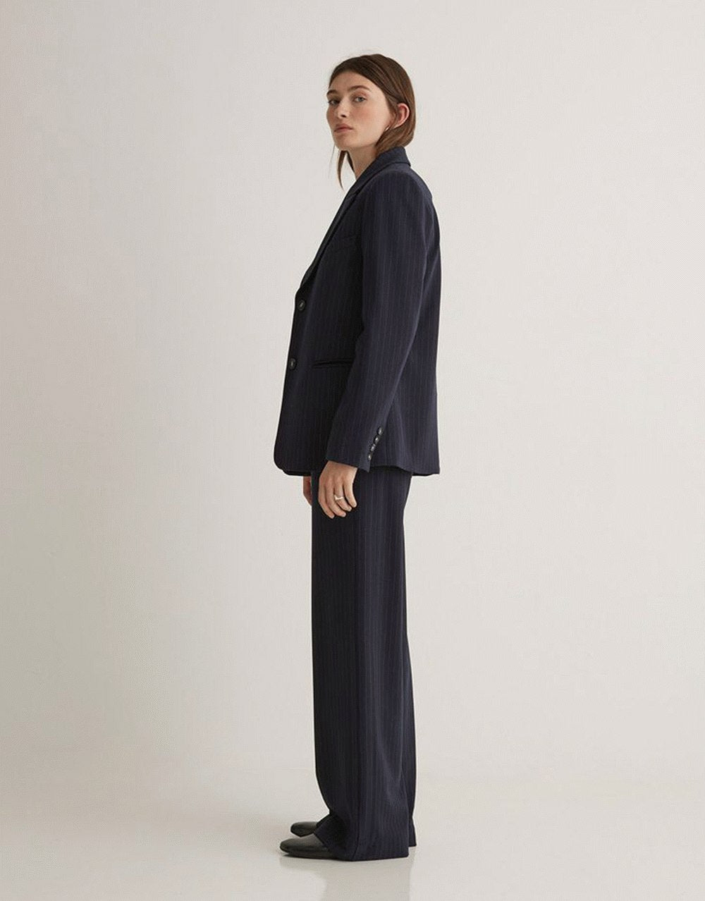 Yerse - Striped Blazer