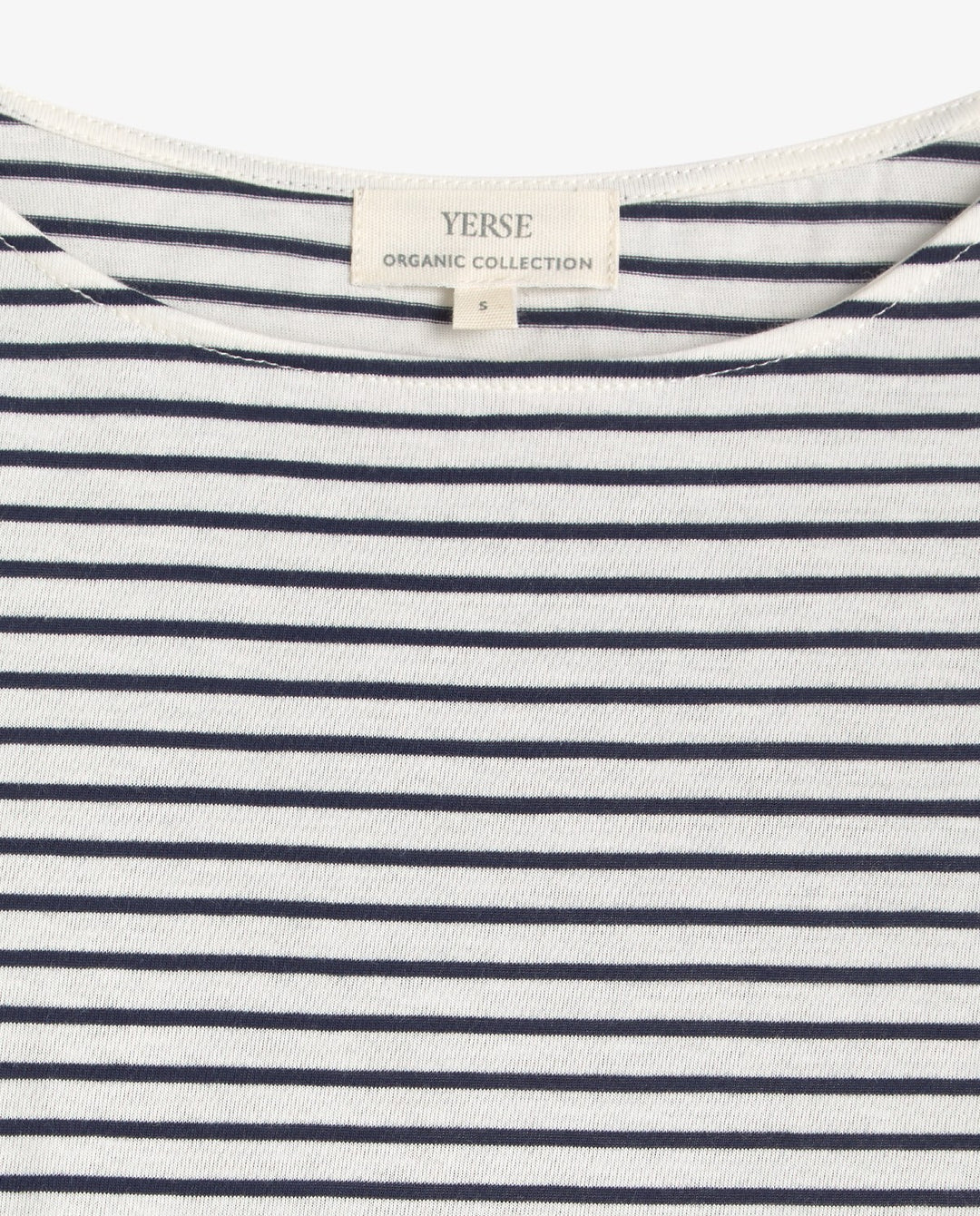 Yerse - Striped Boatneck T-shirt