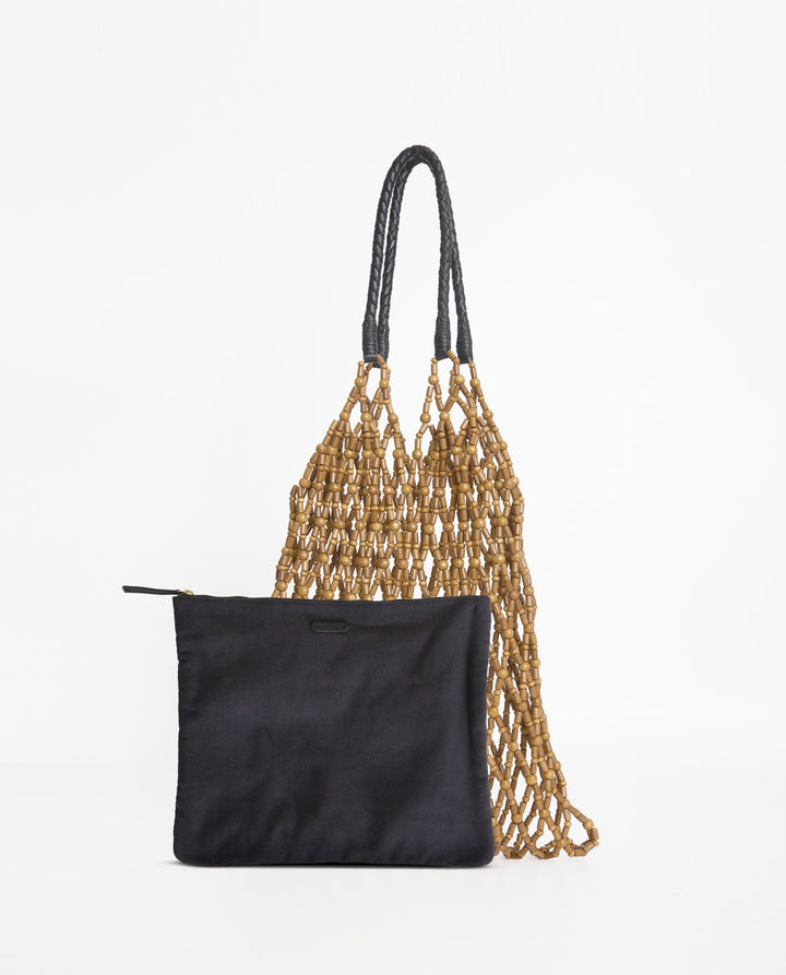 Yerse - Wooden Bead Bag